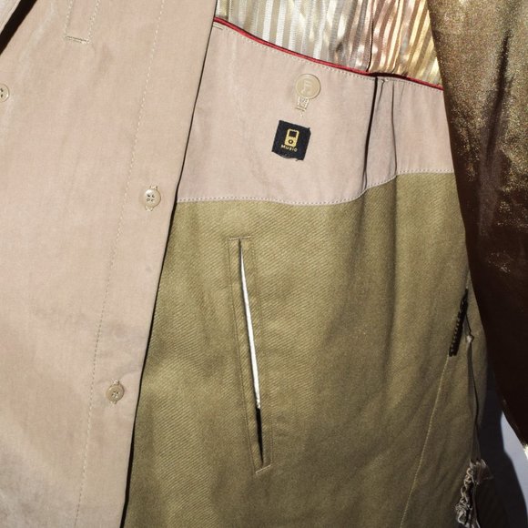 Vintage F.R. Tripler Men's Microfiber Mac Coat with Belt Liner Interior Pockets - Picture 10 of 11